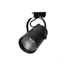 Projecteur LED COB Décoratif 25W 2000lm (200W) 24° Noir - Blanc du Jour 6000K
