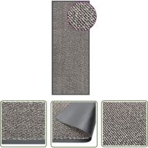 Prolenta Premium - The Living Store Fußmatte Getuftet 60x150 Cm Hellbraun - Haustürmatte - Fussmatte - Dielenmatte - Eingangsmatte - Treppenmatte
