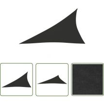 Prolenta Premium - The Living Store Sonnensegel Oxford-Gewebe Dreieckig 4x5x6,4 m Anthrazit - Sonnensegel - Oxford-Gewebe - Dreiecksform