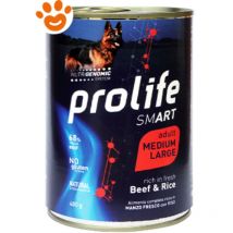 Smart per Cani Adult m/l da 400 gr Manzo con Riso - Prolife
