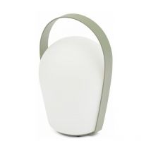 Proloisirs - Lampe de table large Bob Loop - 20 x 18 x 29 cm - amande