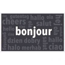 Proloisirs - Paillasson 75x45 Fibre Naturelle - Hello