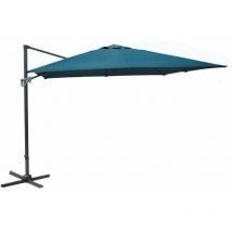 Parasol Deporte 3X4/8 Nh20 Inclinable Manivelle - Bleu - Proloisirs