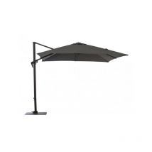 Proloisirs - Parasol Carre Roma 3x4 m Kaki Parasol Carre Roma 3x4 m Kaki