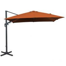 Peragashop - proloisirs Parasol déporté - nh - Aluminium - Ø300 - Sienne