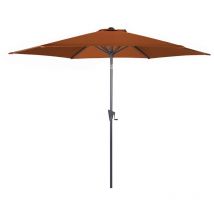 Proloisirs - Parasol droit - tilt - Aluminium époxy - Acier - Ø300 - Amande