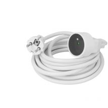 Rallonge électrique 2P+T, 10/16A, 230V - H05 vv-f 3G1,5MM² 5m