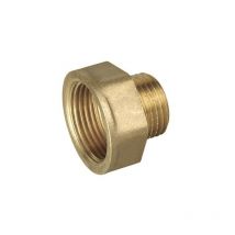 Prolugna ridotta f m in ottone giallo 3/4' x 1/2' Rinaldi E Pettinaroli
