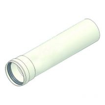 Prolunga alluminio L.500 d=80 mf con guarnizione 00000051002