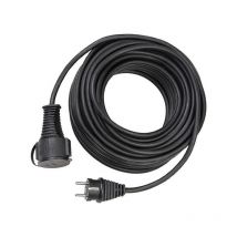 Prolunga Elettrica 20m con IP44 Nero
