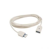 Prolunga elettrica lineare MT5 10A 2P+T bianca