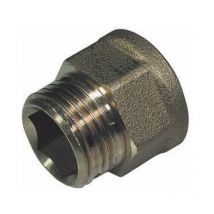 Prolunga filettata mf ottone giallo 1/2 x 15