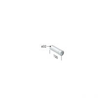 Prolunga in ottone cromato ø32 l. 130 -100.130.5