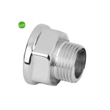 Prolunga ridotta in ottone cromato tiemme femmina 1 maschio 1/2