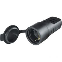 Scame - Prolunga Tipo f 2P+T 16A 250V ac Nero