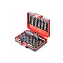 Promac - Set di bit per cacciaviti 1/4" 86 pezzi codificati a colori - BC-86