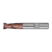 Bohrnutenfräser din 6527 l Typ n Nenn-D. 4 mm Einsatzlänge 12 mm vhm TiA - Promat