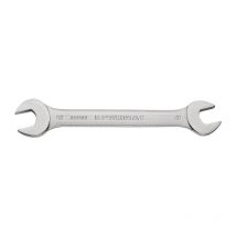 PROMAT Doppelmaulschlüssel 17 x 19 mm Länge 221 mm verchromt