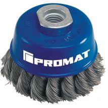 Stabilus Safety - Topfbürste D.100mm M14 Draht-D.0,5mm V2A promat