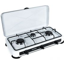 Cuisinière à gaz PROMIS KG300 BLANC SANS RÉDUCTEUR