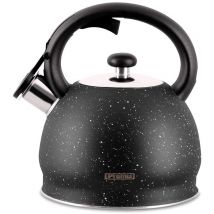 Elprom - Promis TMC11M Wasserkocher 2 l Schwarz, Edelstahl