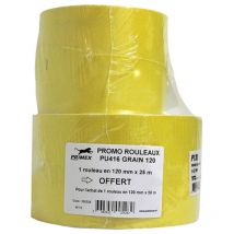Promo-set 2 Rollen Pu416 Primex P120 120mmx50m Und 120mmx25m - Primex