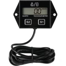 Promotion, Tachymètre de compteur horaire numérique, rappel de maintenance, batterie remplaçable, arrêt automatique, utilisation pour tondeuse à