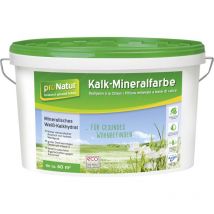 Pro Natur - Pronatur Kalk-Mineralfarbe 10 l weiß Wandfarbe