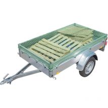 Proplus - Red para remoque 2,50x4,00M con cuerda elástica extensible