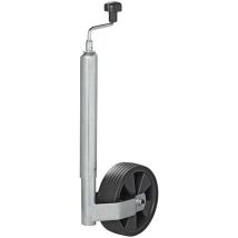 Stutzrad 48mm – Kunststofffelge – Vollgummireifen 220x70mm – 150kg – 90kg