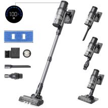 Proscenic - P11 Mopping-Aspirateur Balai sans Fil, Réservoir d'eau 340ML, 35000 Pa, 400W, Ultra Léger