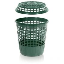 Prosperplast Abdeckung für Käfigkorb, Abmessungen (mm) 465x465x90, Farbe Grün