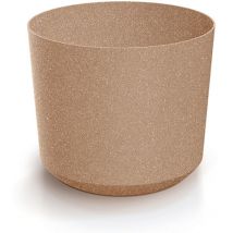 Prosperplast Blumentopf Tubo Eco Wood Natur 12,8 Cm