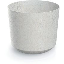 Prosperplast Blumentopf Tubo Eco Wood Weiß 33,8 Cm
