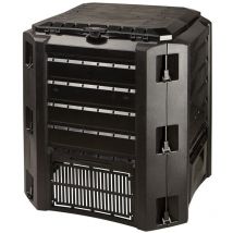Composteur Compogreen 220L noir 75,3x61x61 cm - Noir - Prosperplast