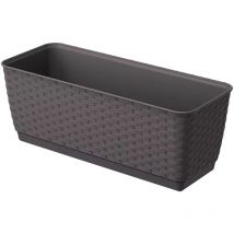 Pot de fleurs ratolla 6L, 39x15x14 cm - Ombre - Ombre - Prosperplast