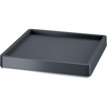 Prosperplast Mobile Plattform für Blumentopf mit Rädern Kunststoff Anthrazit, Größe: 36,6 cm