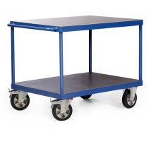 Protaurus Tischwagen R1200 Mit 2 Ladeflächen Und Schiebegriff 1200kg Tragkraft 2000x800mm
