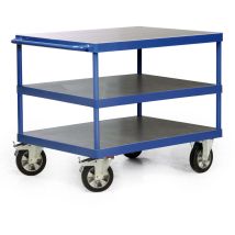 Protaurus Tischwagen R1200 Mit 3 Ladeflächen Und Schiebegriff 1200kg Tragkraft 2000x800mm