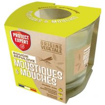 Protect Expert - Bougie répulsive Moustiques & Mouches
