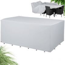 Kingsleeve - Protective Cover Garden Furniture 420D Oxford Protection Covering Tarpaulin Sitzgruppe 8+1 (de)