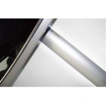 Alunovo - Protecteur de câble (l x l x h) 250 x 80 x 20 mm argent (mat, anodisé) Contenu: 1 pc(s)