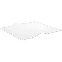 Protecteur de table transparent 70x70 cm 2 mm pvc