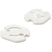 Protecteur Rotatif Adhesif Pour Prise, Blanc (blister 6unites) Inofix