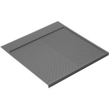 Protecteurs fond pour la cuisine Sink, M60, 567x580mm, épaisseur de la planchet 16mm, découpable, Plastique, Gris antracite - Emuca