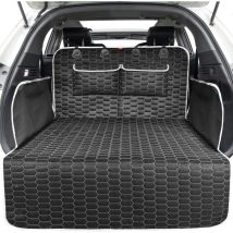 Coavas – Housse De Protection Coffre Voiture Pour Chien – Imperméable En Tissu Oxford 600d – Dimensions 185 X 103 Cm – Antidérapante Avec 2 Poches