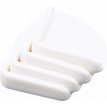 Protection Coin De Table Protege Coin De Table Bebe Sécurité Edge et Coin Gardes Enfant Coin Protecteurs Bord Protecteurs pour Enfants White