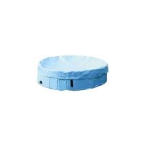 Chadog - trixie Housse de piscine pour chien trixie pour chiens, bleu pétrole/gris