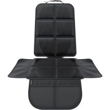 Protection de siège Voiture - pour siège Auto - Protection Siege Arriere Voiture Enfants Haut de Gamme - Compatible isofix (Noir)