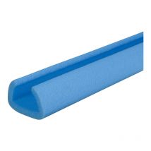 Protection mousse en u - Dimensions extérieures (l x l) : 76 - Dimensions intérieures (l x l) : 45 - lot : 80m - cenpac